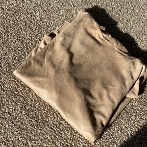 FOREVER 21 SUEDE HOODIE